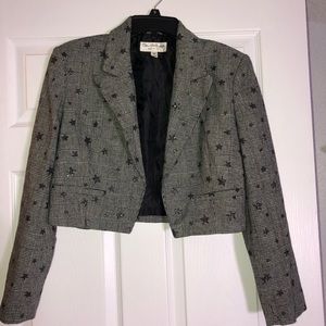 Miss Selfridge Sparkle Stars Pattern Blazer